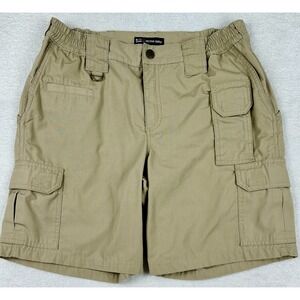 5.11 Tactical Taclite‎ Pro Ripstop Cargo Shorts Women's 8 (30) 9"  Khaki 63071